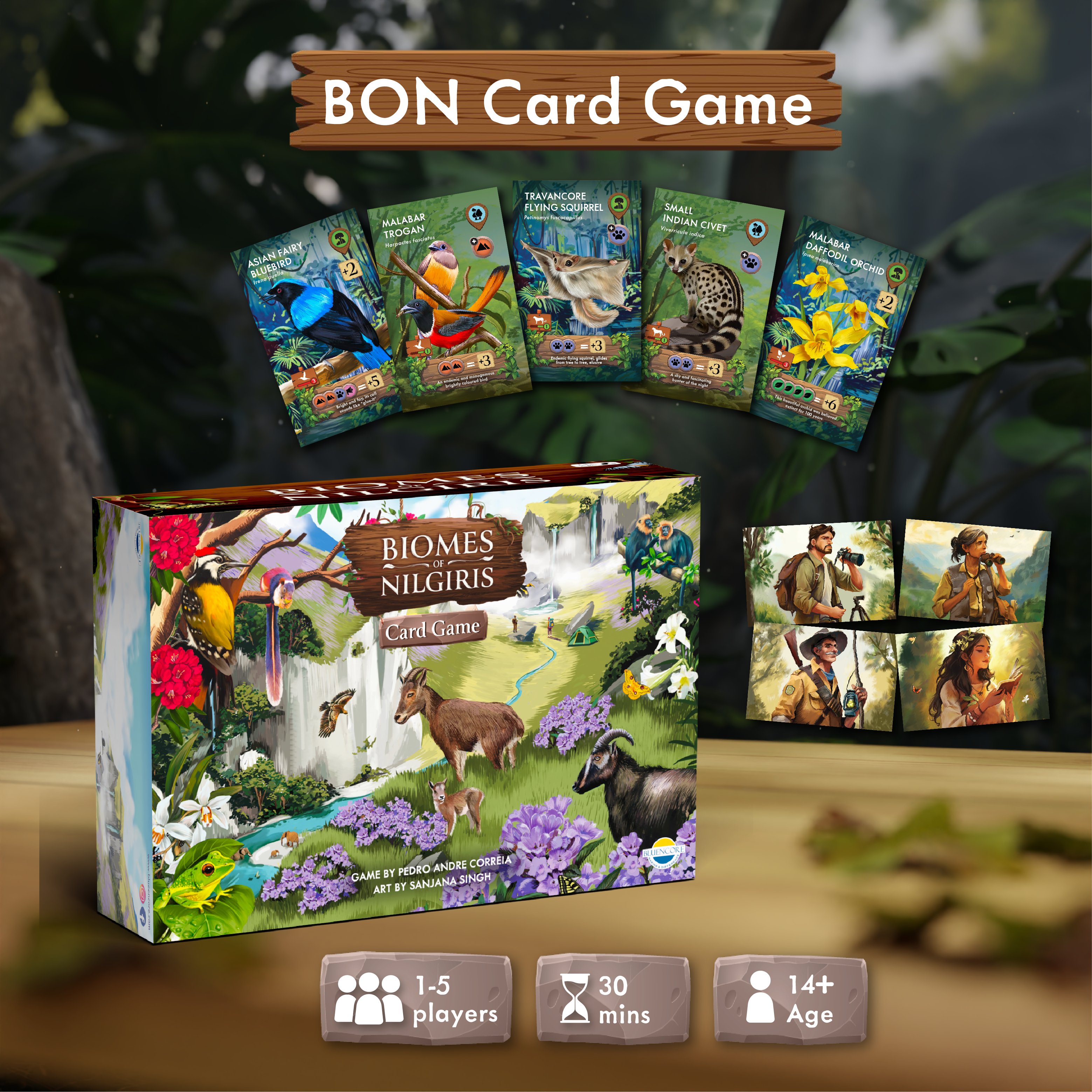 Biomes Of Nilgiris Card Game - Pre Order Now & Save 20%