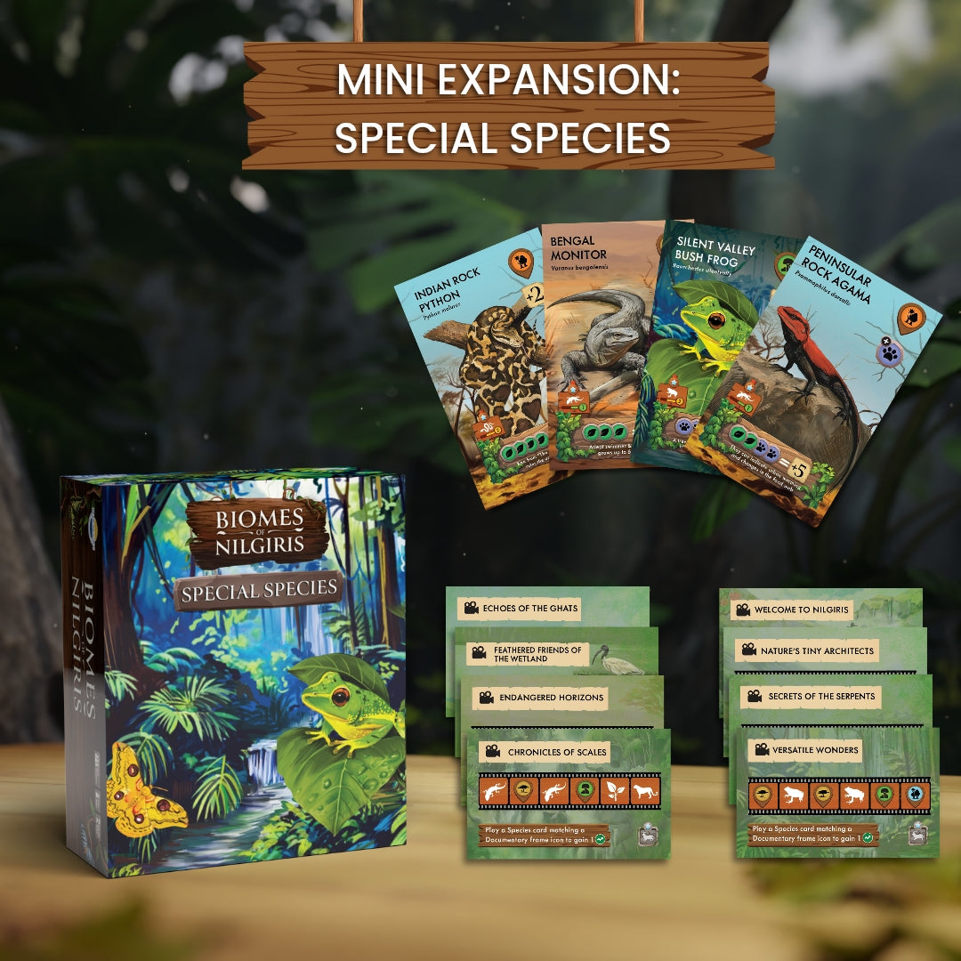 Biomes Of Nilgiris Based game + Mini Expansions