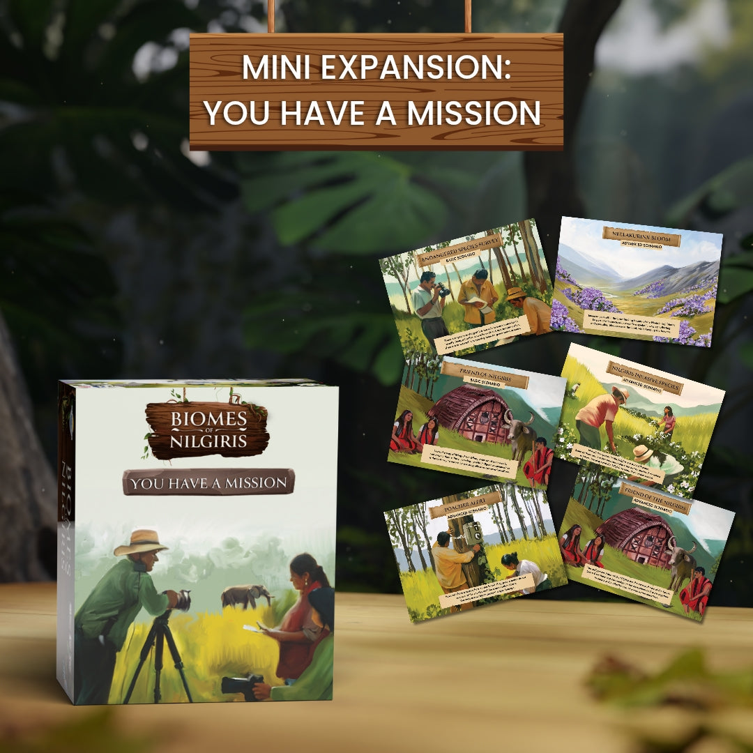 Biomes Of Nilgiris Based game + Mini Expansions